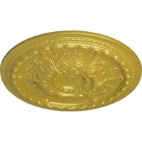 3 8 OD 7 8 P OSLO медалјон на таванот, богато злато со рачно насликани