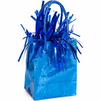Тежина на балон во форма на торба за подароци, Кралско Сино, 1ct
