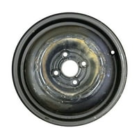5. Преиспитано челично тркало ОЕМ, црно, се вклопува во 2004 година- Шевролет Авео хечбек