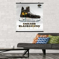 Чикаго Блекхокс - Капе Скејт Ѕид Постер, 22.375 34