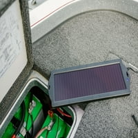 Озбак патека со 12-волт соларна батерија со носење куќиште, полнење со браздички, BT6318