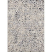 О Беј Кензингтон цврста рачна ткаенина волна област килим, 7'9 9'9